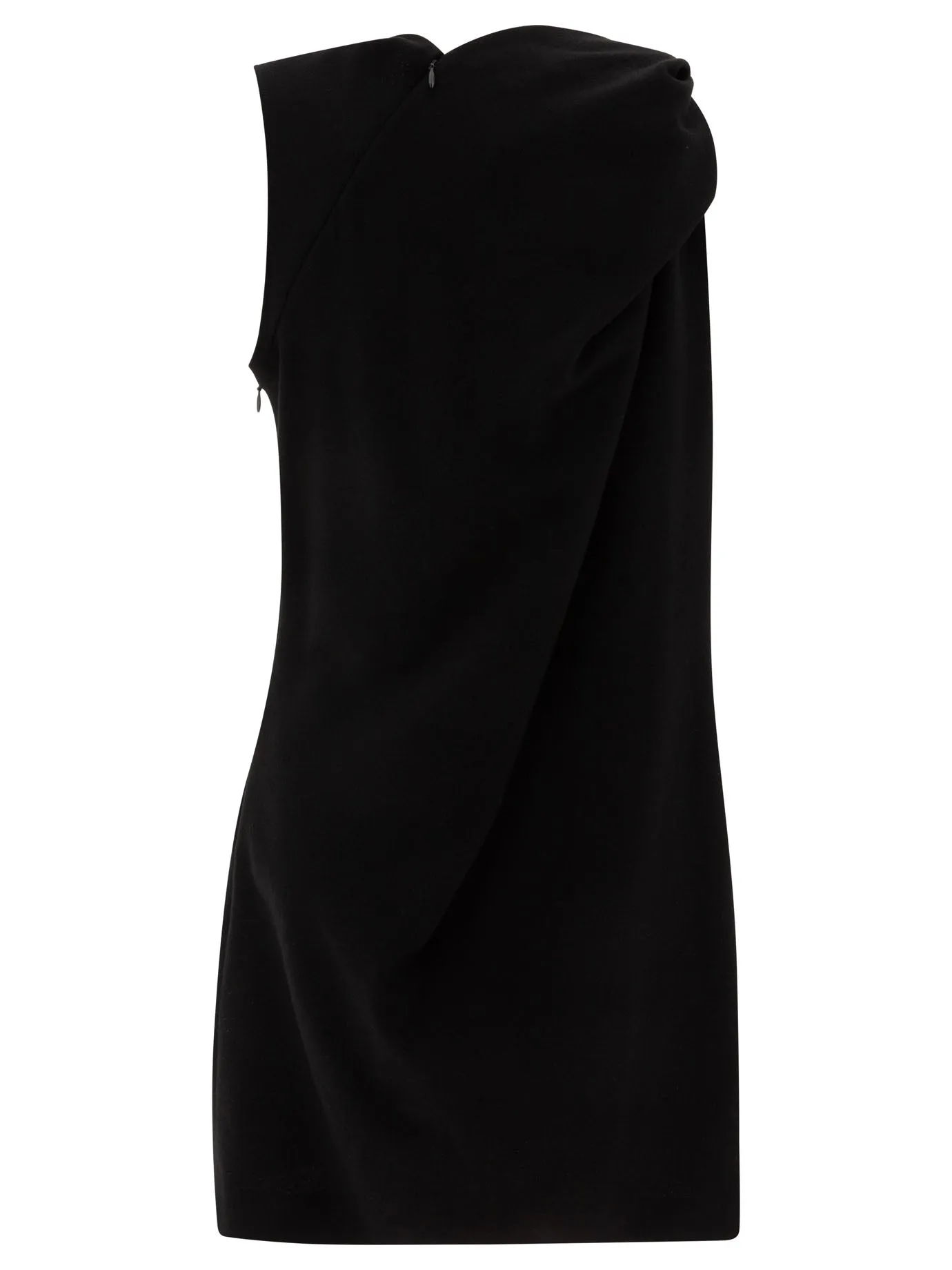 Knotted Detail Mini Dress Dresses Black sold by Wanan Luxury product image thumbnail 2