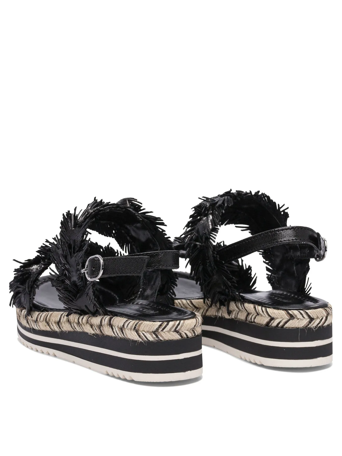 Sandals Black sold by Wanan Luxury product image thumbnail 4