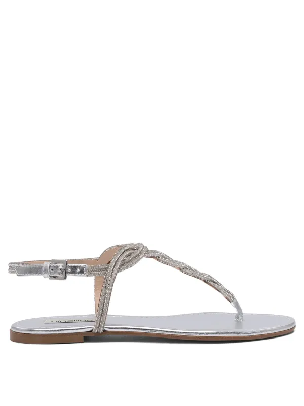 Sandals Silver sold by Wanan Luxury