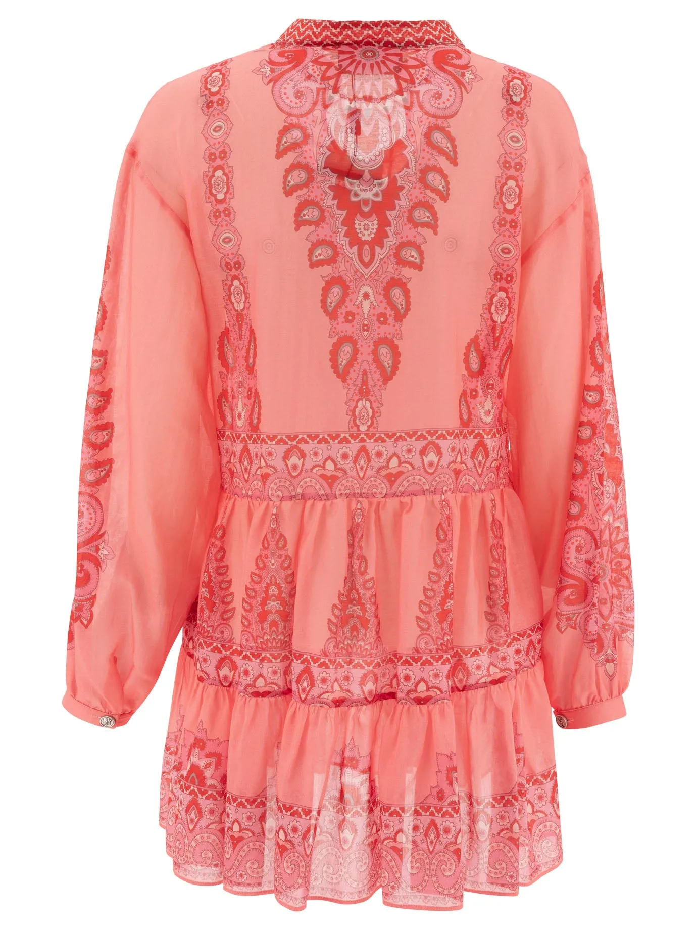 Paisley Blouse Shirts Pink sold by Wanan Luxury product image thumbnail 2