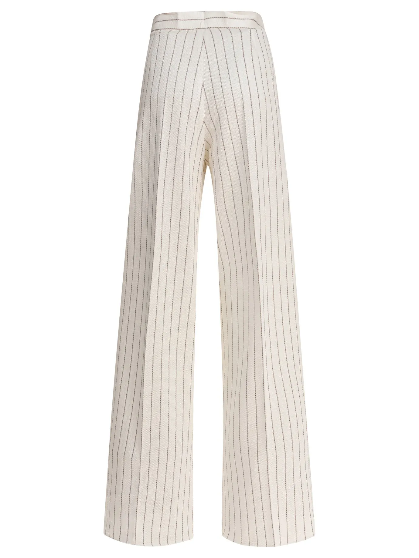 Wide-Leg Trousers White sold by Wanan Luxury product image thumbnail 2