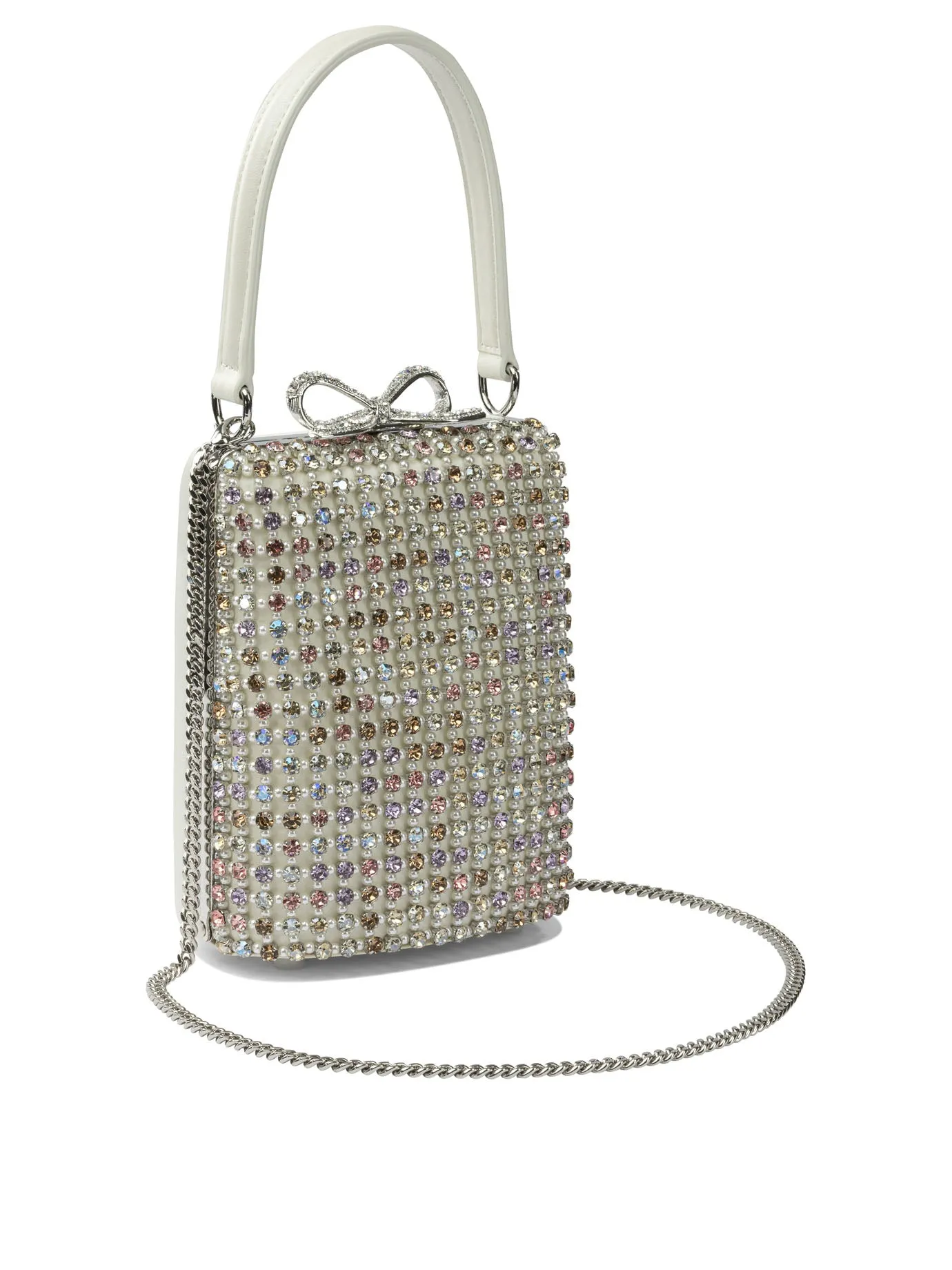 Mini Multi Crystal Handbag Handbags Silver sold by Wanan Luxury product image thumbnail 2