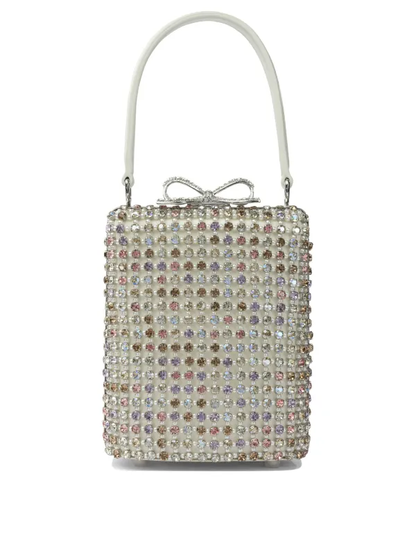 Mini Multi Crystal Handbag Handbags Silver sold by Wanan Luxury