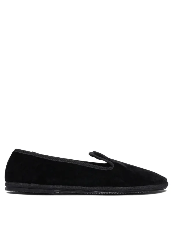 Loafers & Slippers Black made by Wanan Luxury