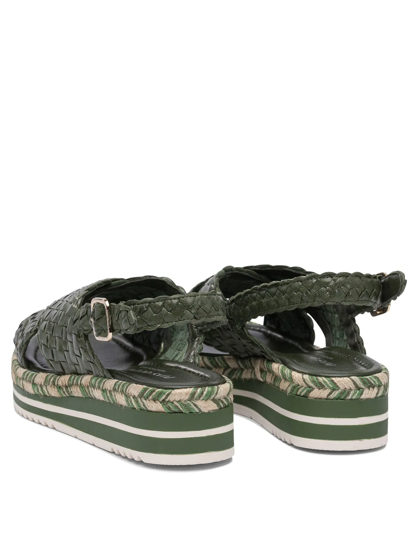 Sandals Green sold by Wanan Luxury product image thumbnail 4