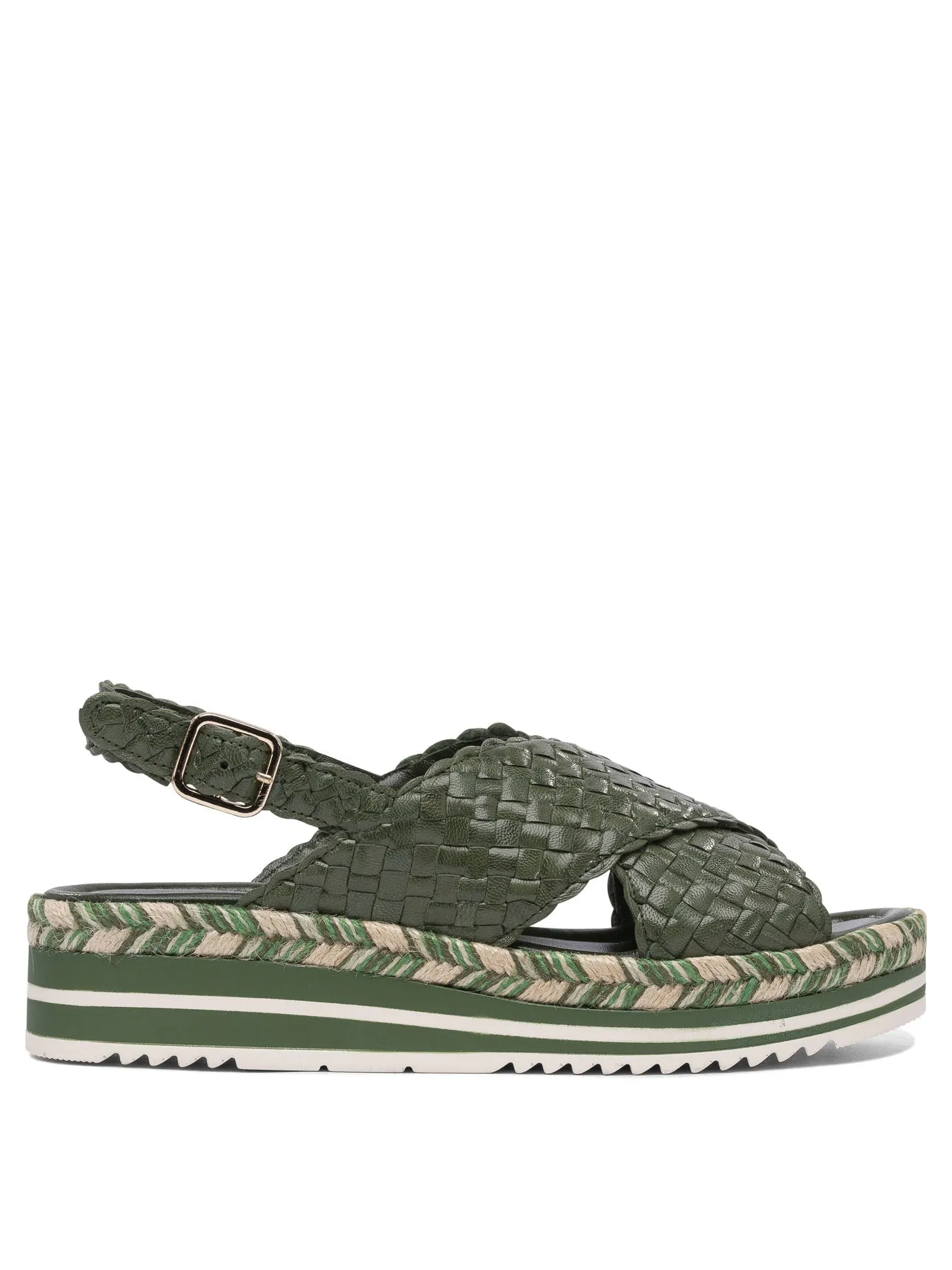 Sandals Green sold by Wanan Luxury