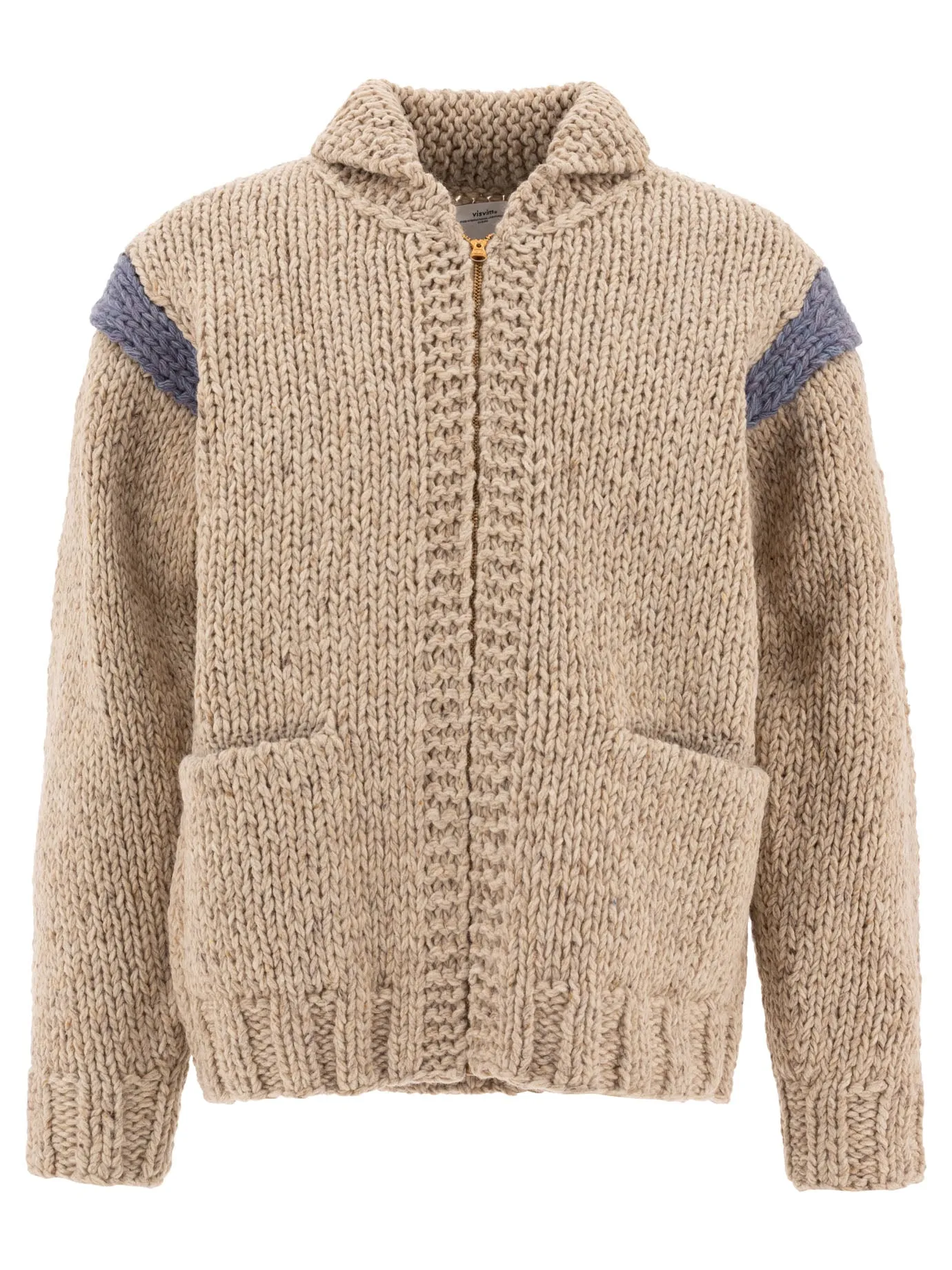 Cowichan Knitwear Beige sold by Wanan Luxury