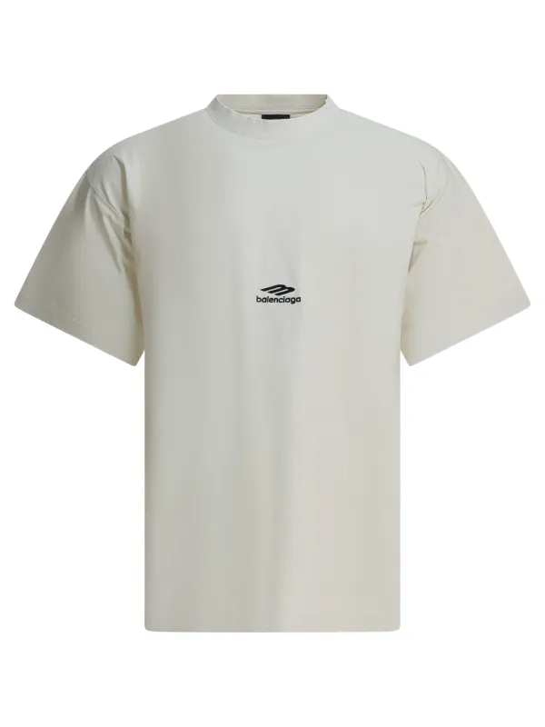 3b Sports Icon T-Shirts White made by Balenciaga