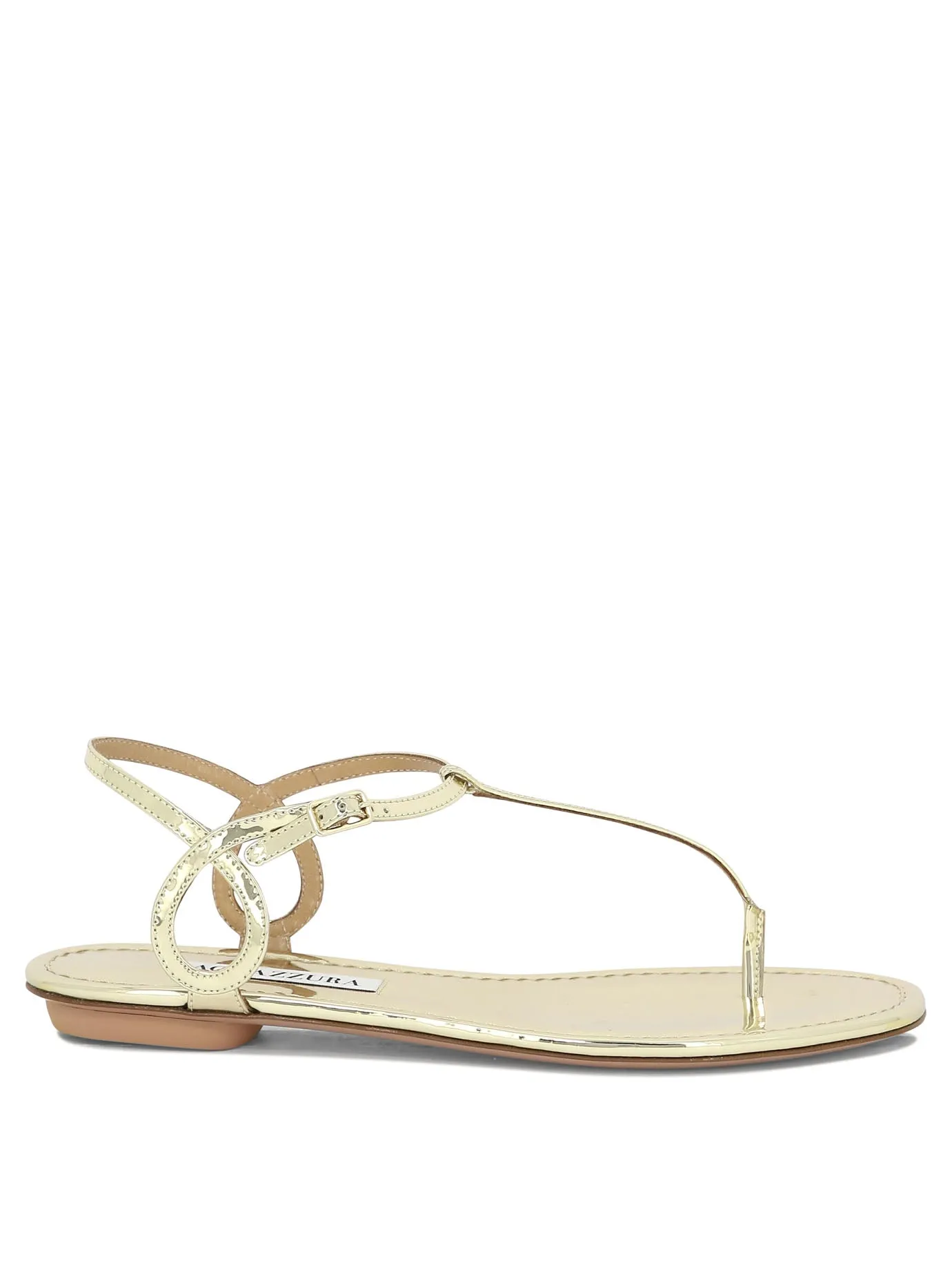 Almost Bare Sandals Gold sold by Wanan Luxury