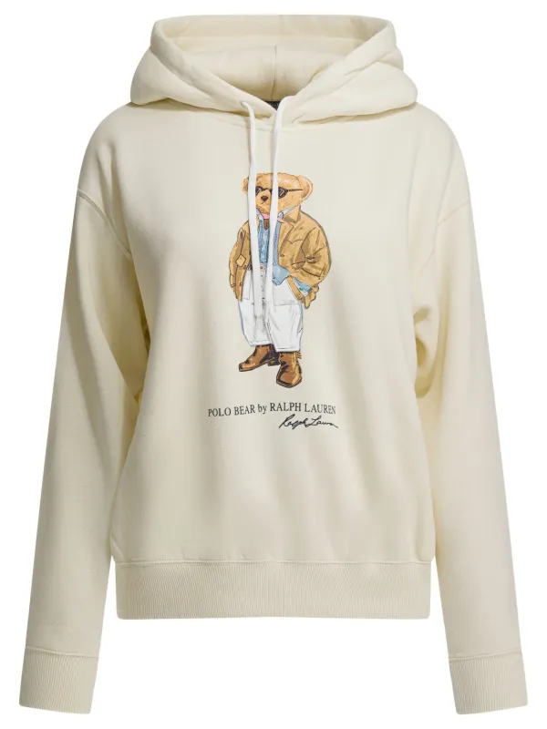 Polo Bear Sweatshirts White sold by Wanan Luxury