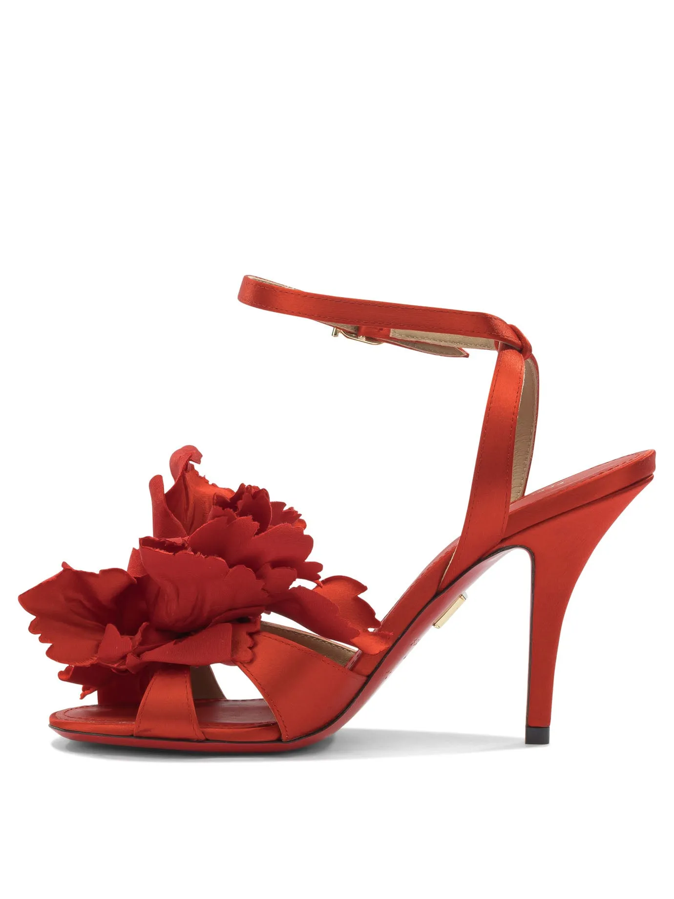 With Flower 90 Mm Sandals Red sold by Wanan Luxury product image thumbnail 3