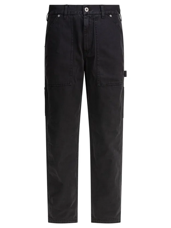 Painter Denim Trousers Black sold by Wanan Luxury