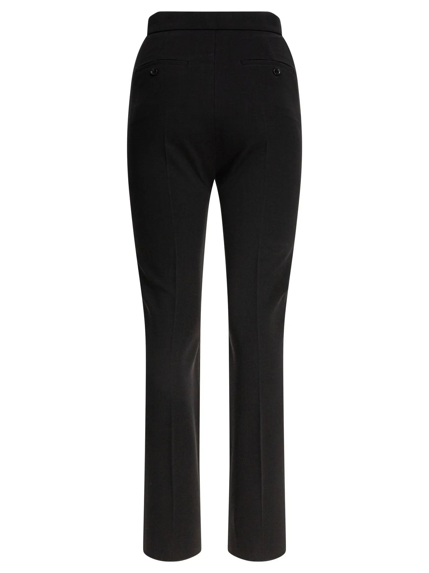 Straight-Leg Trousers Black sold by Wanan Luxury product image thumbnail 2