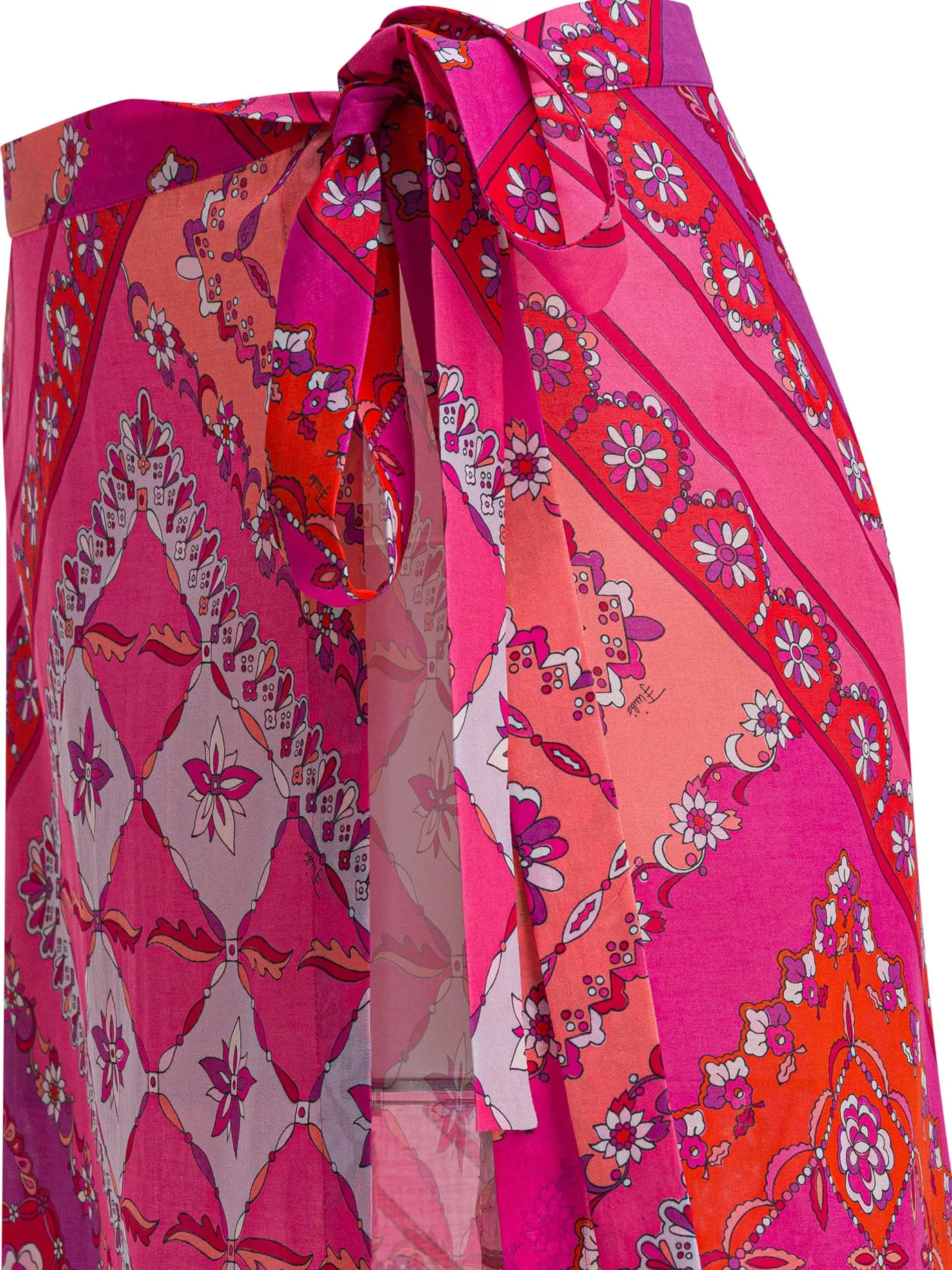 Festa Print Skirt Swimwear Pink sold by Wanan Luxury product image thumbnail 4