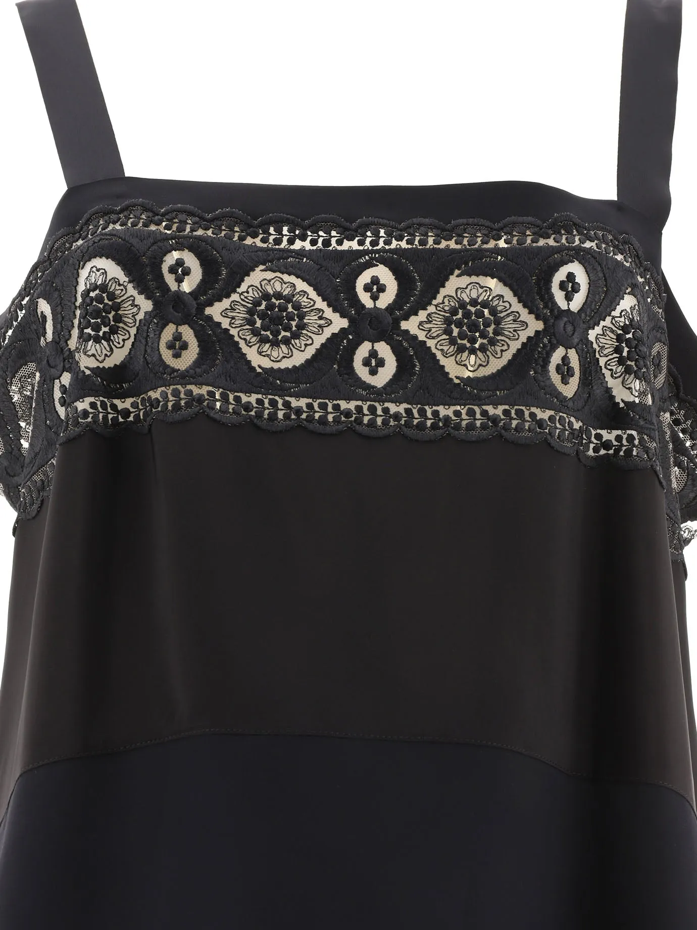 Embroidered Dress Dresses Black sold by Wanan Luxury product image thumbnail 3
