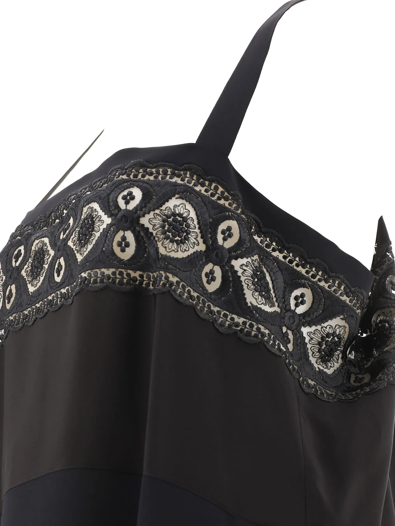 Embroidered Dress Dresses Black sold by Wanan Luxury product image thumbnail 4