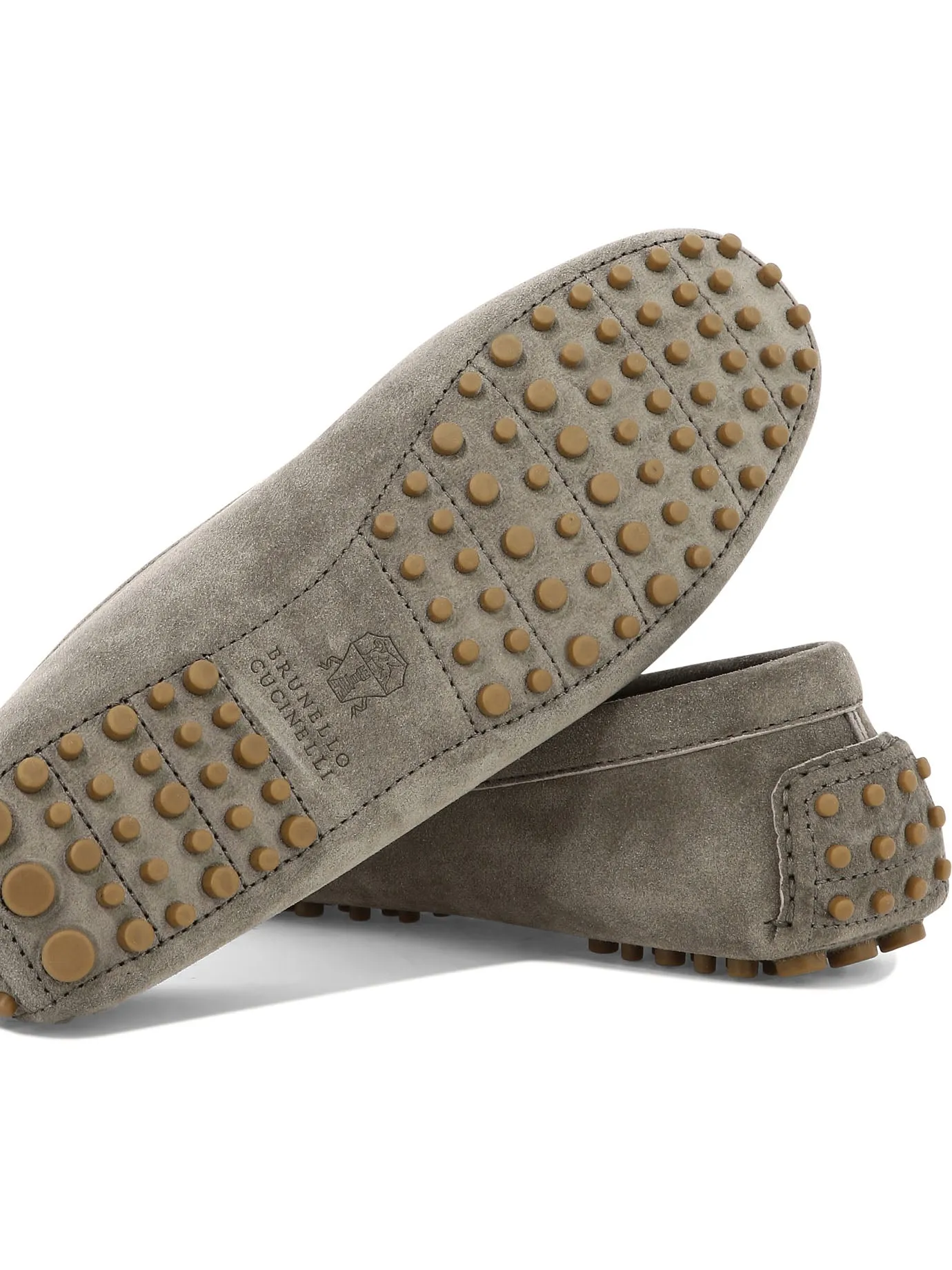 Suede Loafers With Jewel Detailing Loafers & Slippers Brown sold by Wanan Luxury product image thumbnail 5