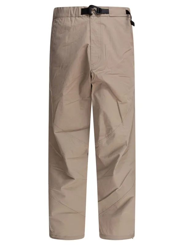 Goldwin 0 Helicoid Trousers Beige sold by Wanan Luxury