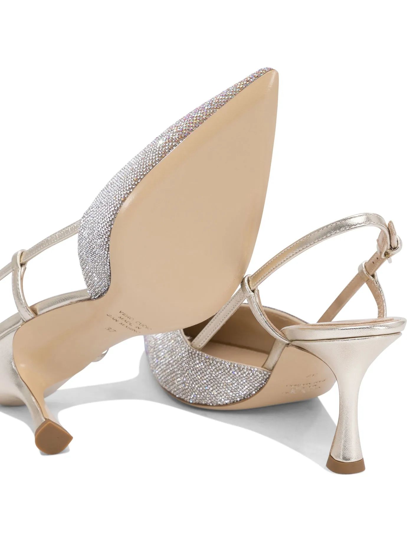 Heeled Shoes Gold sold by Wanan Luxury product image thumbnail 5