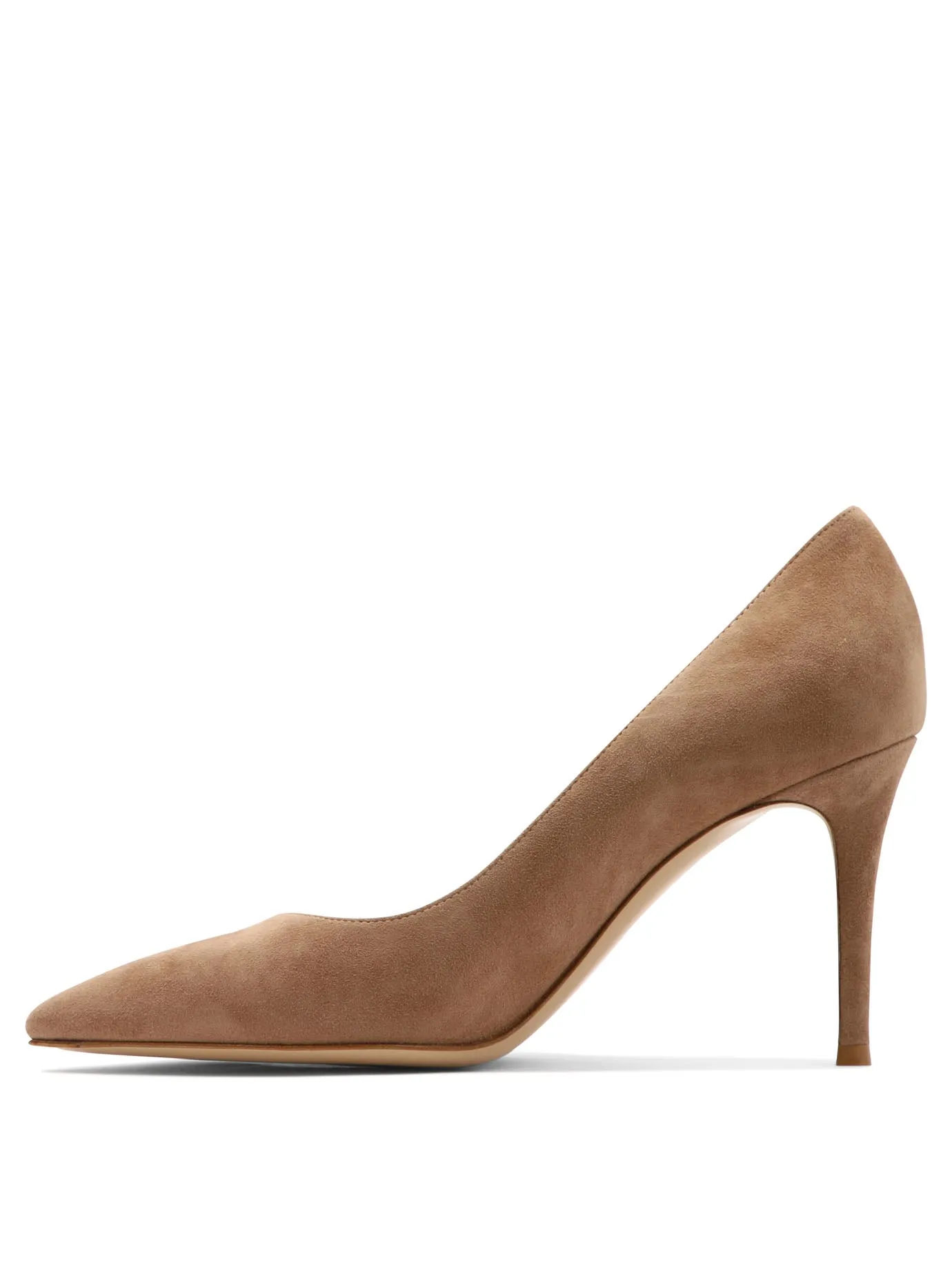 Gianvito 85 Mm Heeled Shoes Beige sold by Wanan Luxury product image thumbnail 3