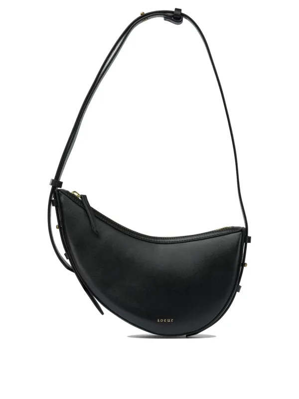 Wino Shoulder Bags Black sold by Wanan Luxury
