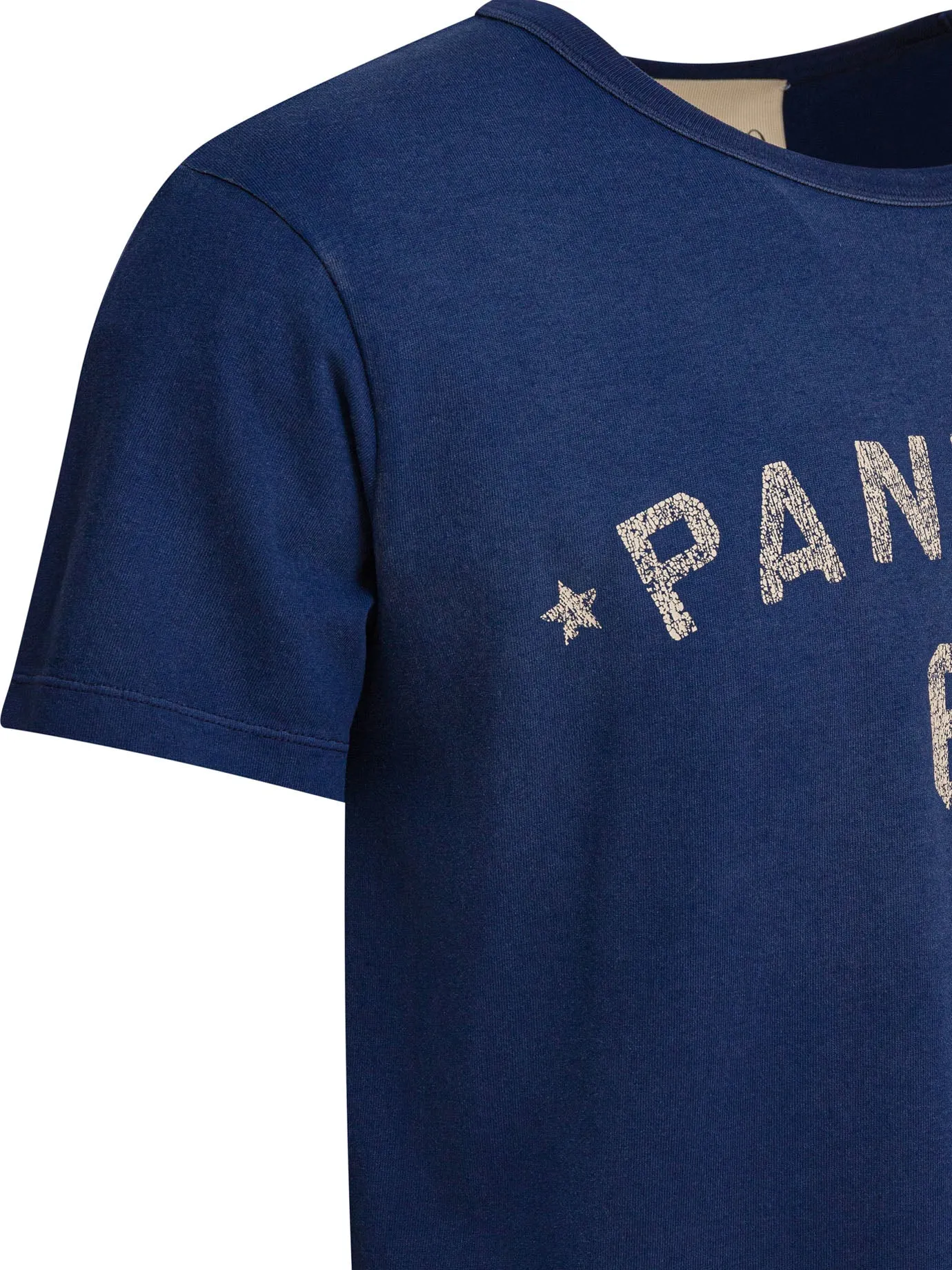 Cotton Crewneck T-Shirt T-Shirts Blue sold by Wanan Luxury product image thumbnail 4