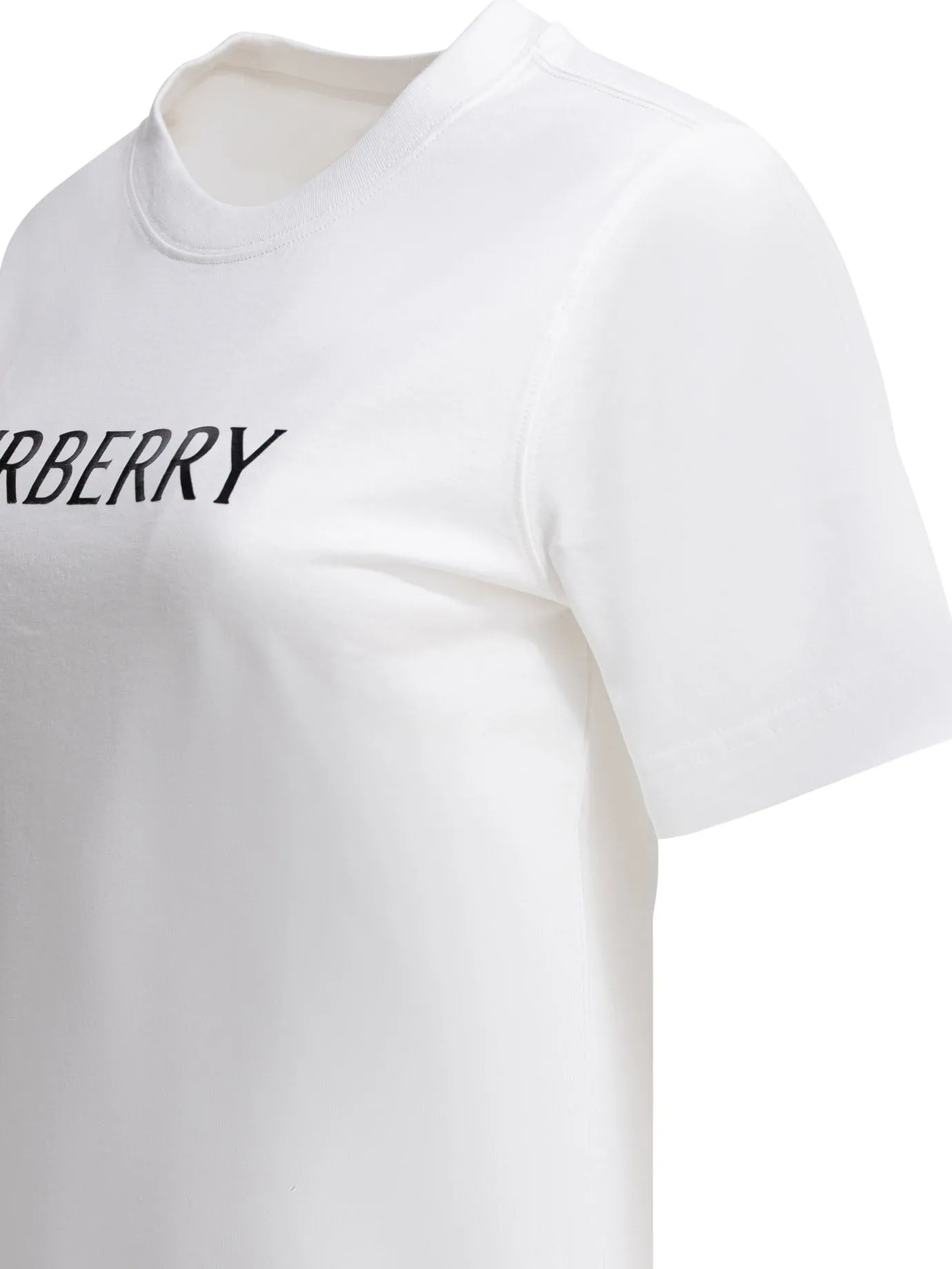 Cotton T-Shirt With Logo T-Shirts White sold by Wanan Luxury product image thumbnail 4