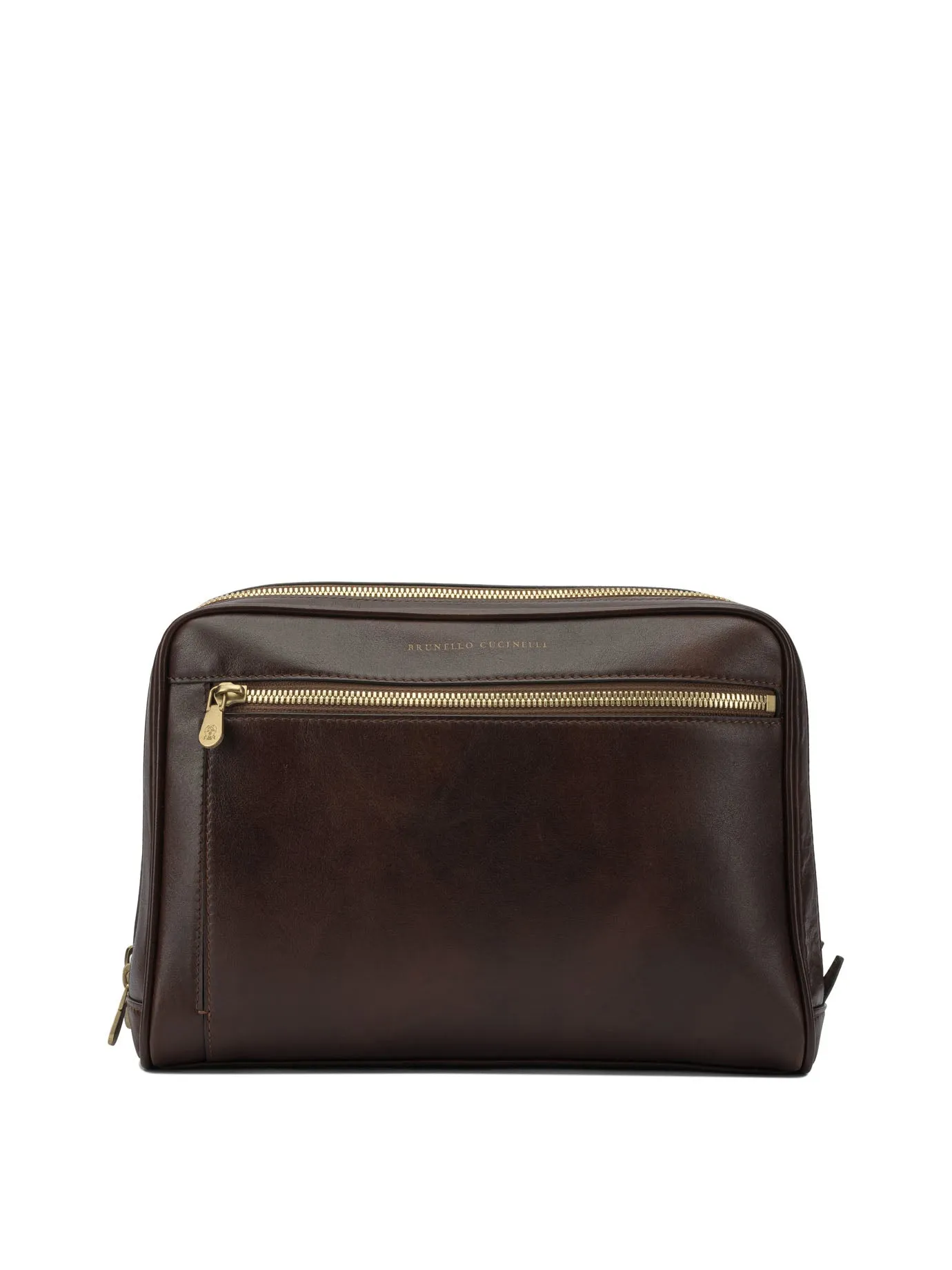 Leather Beauty Case Pouch Bordeaux sold by Wanan Luxury