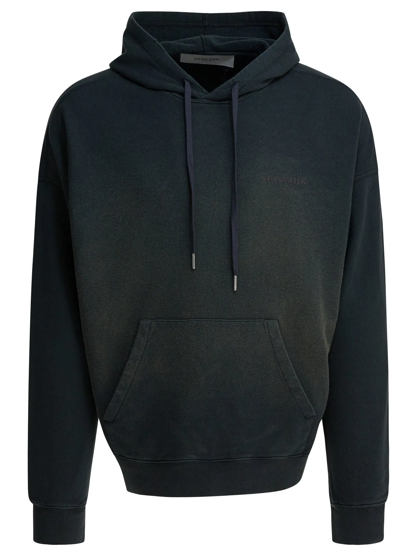 Bleached Effect Hoodie Sweatshirts Black sold by Wanan Luxury