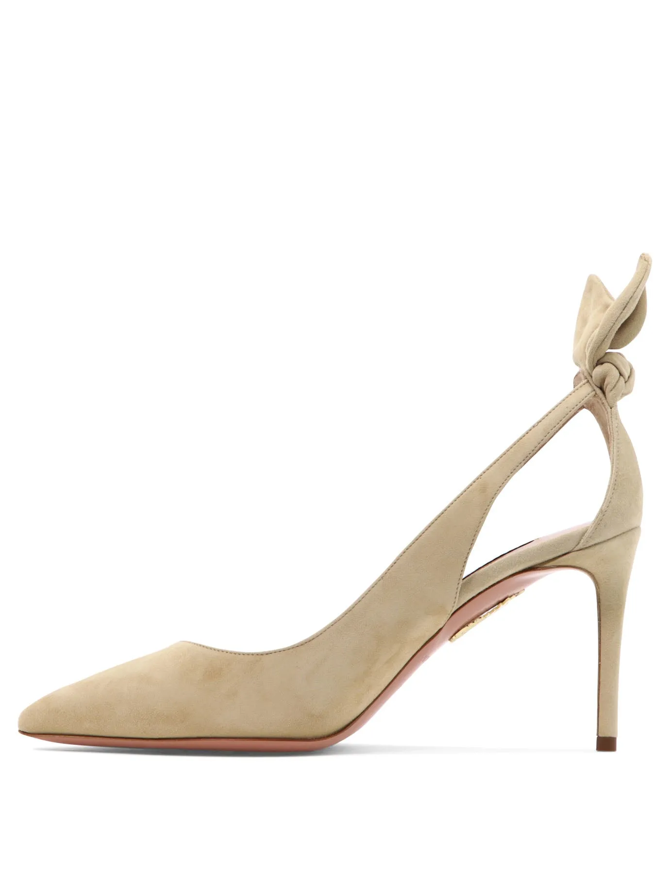 Bow Tie 85 Mm Heeled Shoes Beige sold by Wanan Luxury product image thumbnail 3