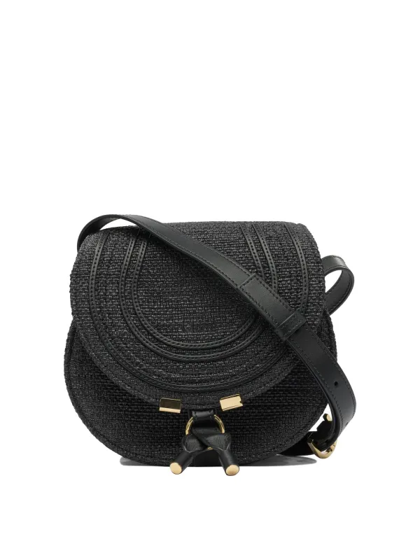 Saddle Marcie Crossbody Bags Black sold by Wanan Luxury