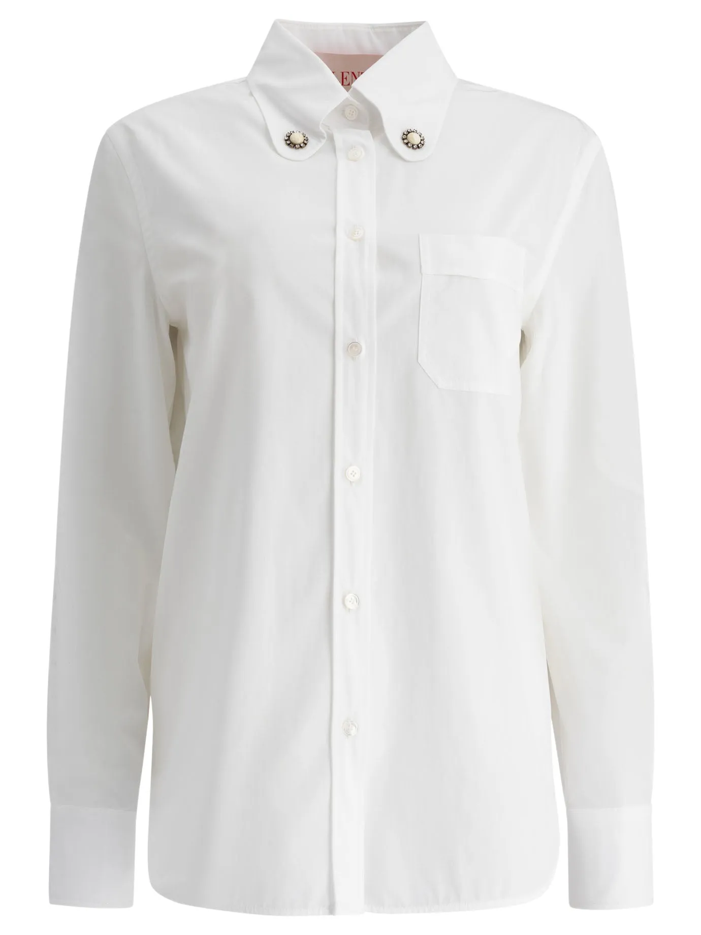 Cotton Poplin Shirt Shirts White sold by Wanan Luxury