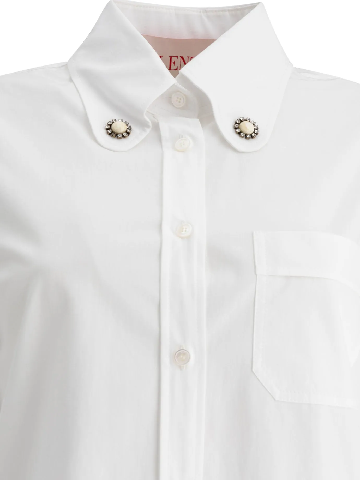 Cotton Poplin Shirt Shirts White sold by Wanan Luxury product image thumbnail 3