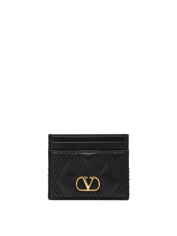 Quiltie 67 Wallets & Card Holders Black made by Valentino Garavani