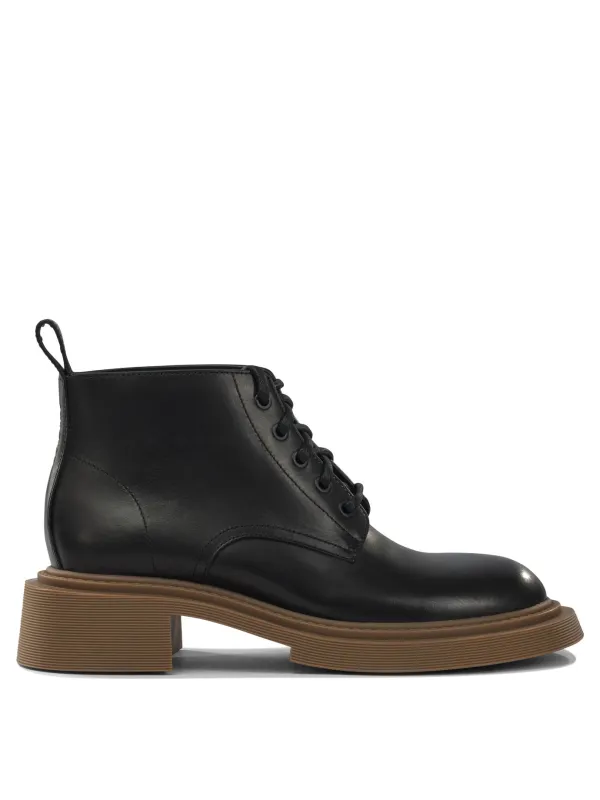 Combat Boots And Ankle Boots Black sold by Wanan Luxury