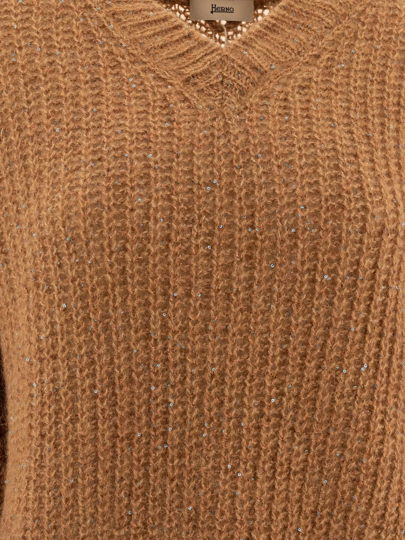 Sweater With Sequins Knitwear Brown sold by Wanan Luxury product image thumbnail 3