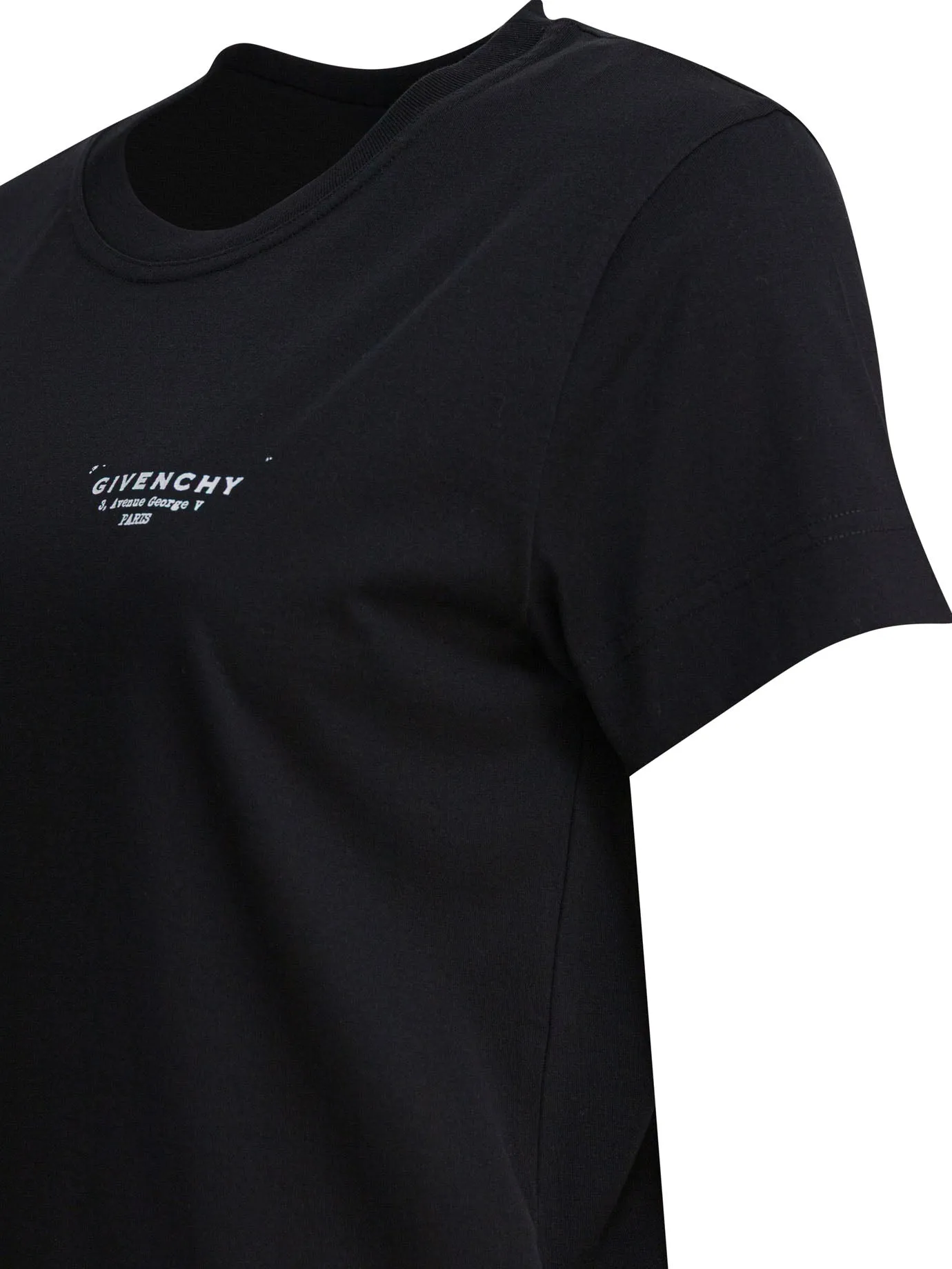 T-Shirt With Givenchy Print T-Shirts Black sold by Wanan Luxury product image thumbnail 4