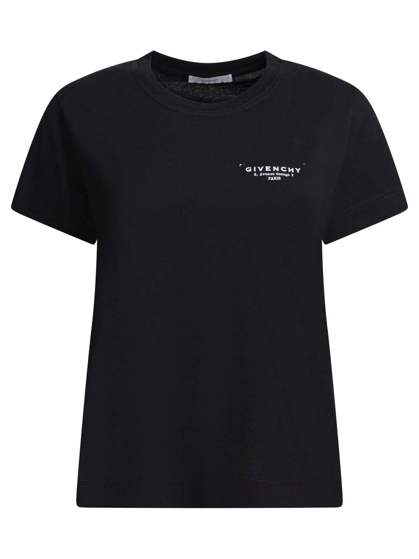 T-Shirt With Givenchy Print T-Shirts Black sold by Wanan Luxury