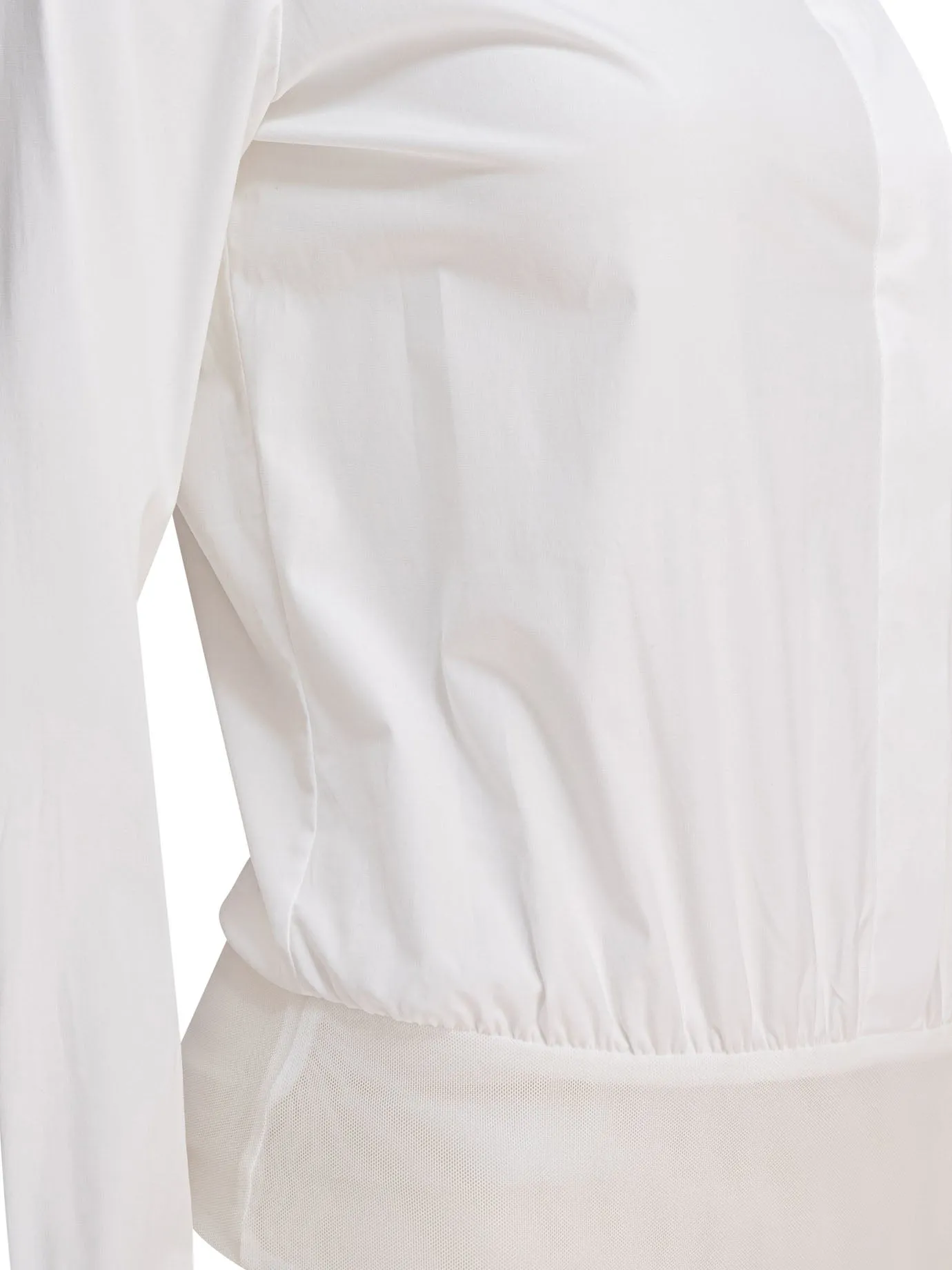 Chemisier Bodysuits Tops White sold by Wanan Luxury product image thumbnail 4