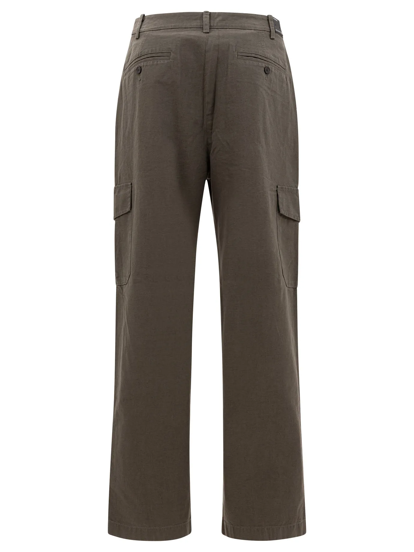 Cotton And Linen Cargo Trousers Green sold by Wanan Luxury product image thumbnail 2