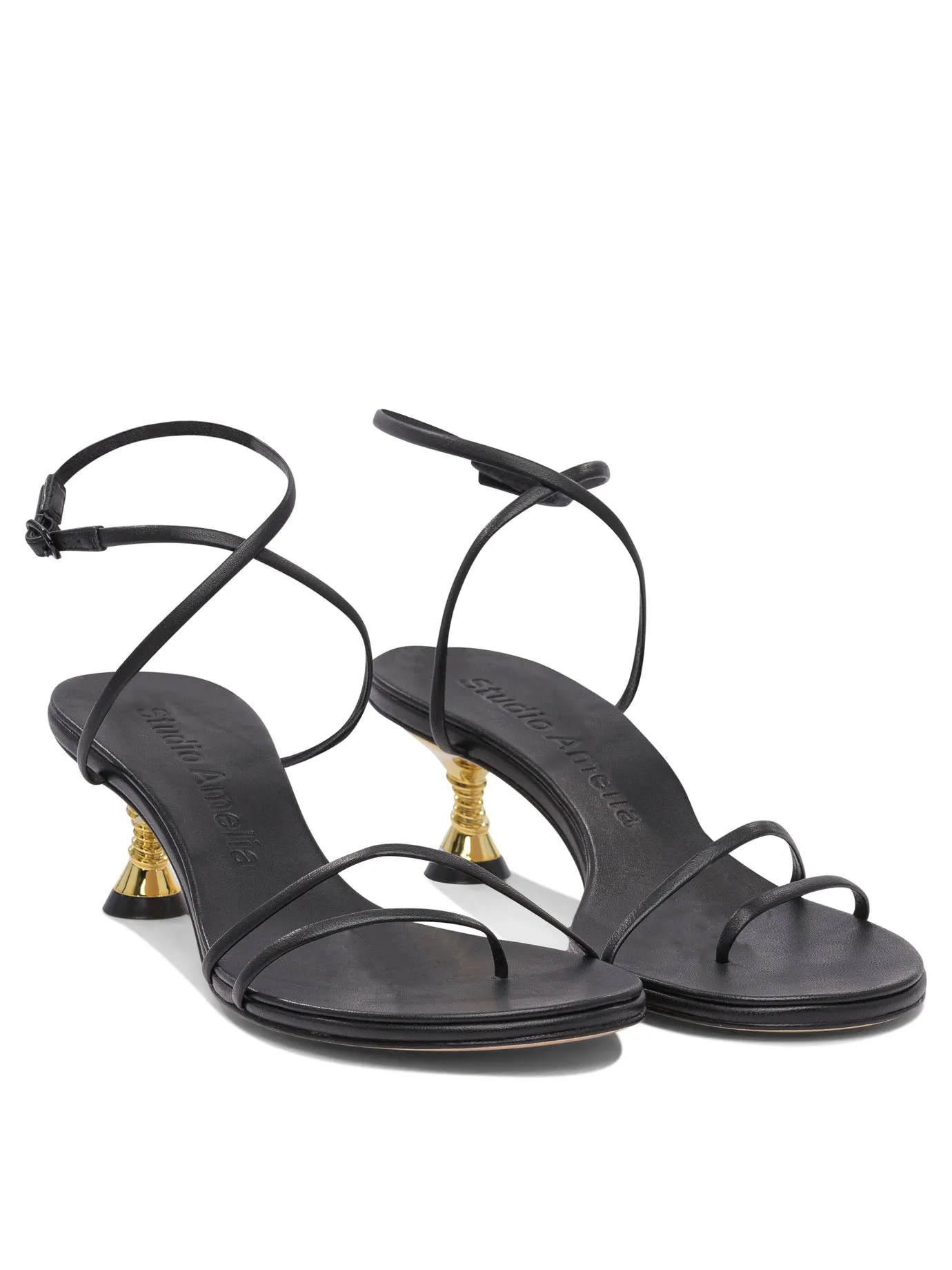 Helix 50mm Sandals Black sold by Wanan Luxury product image thumbnail 2