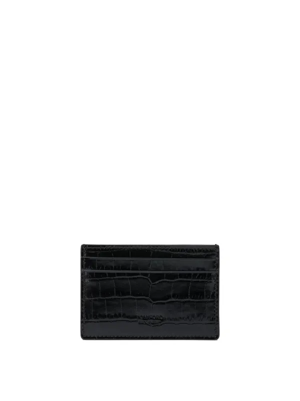 Exotic Line Wallets & Card Holders Black sold by Wanan Luxury