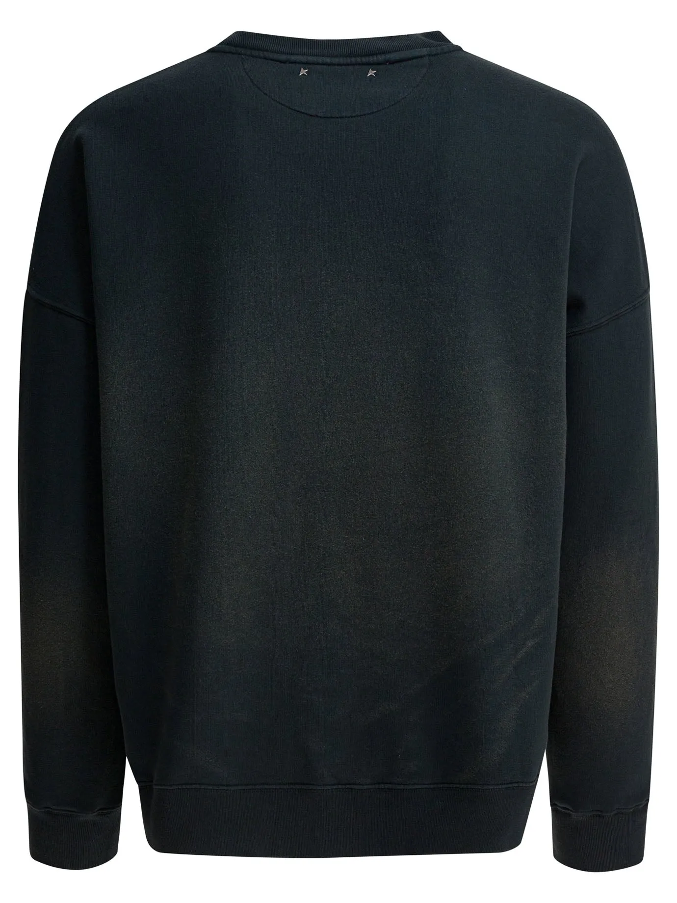 Vintage Effect Crewneck Sweatshirt Sweatshirts Black sold by Wanan Luxury product image thumbnail 2