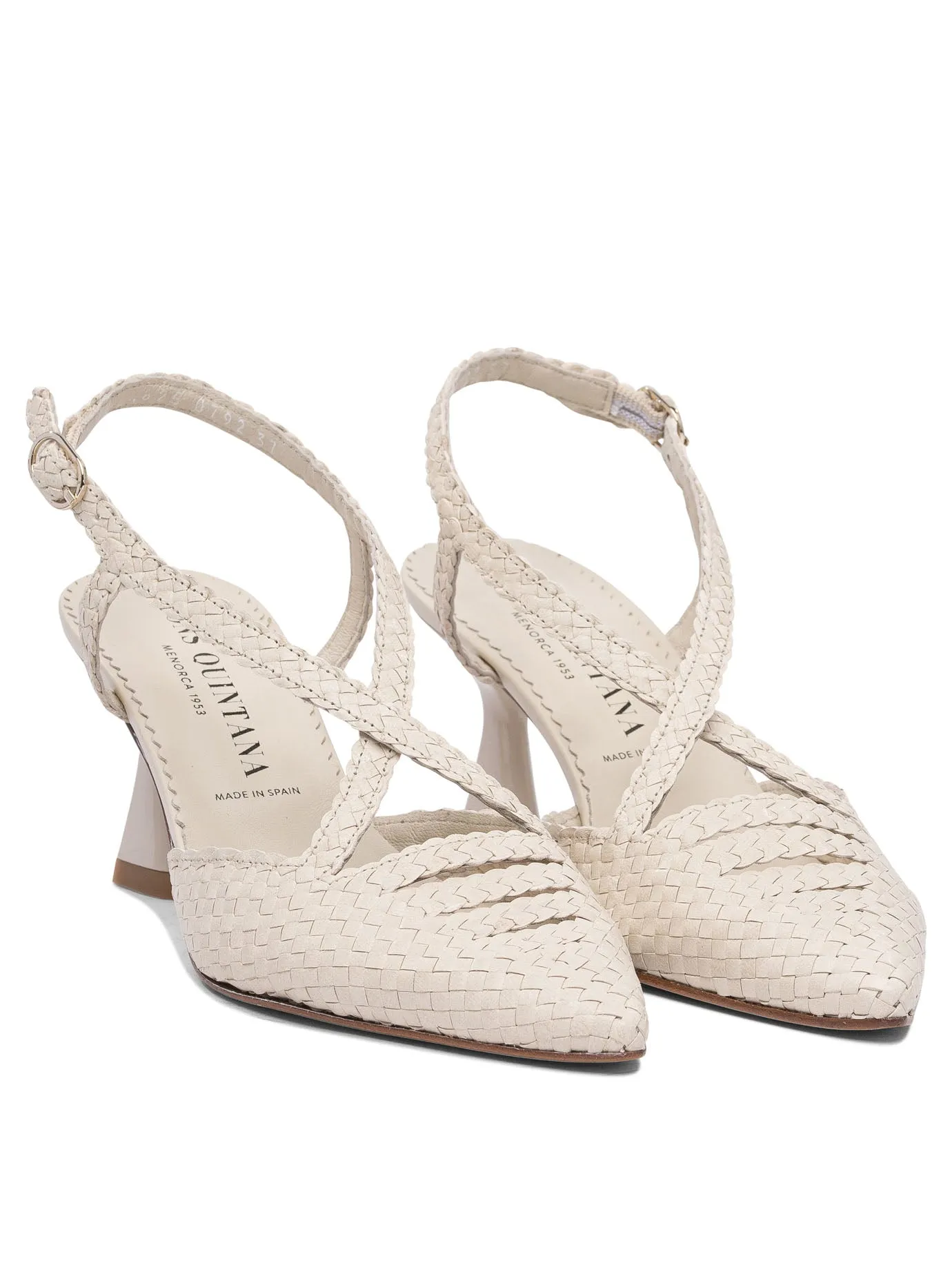Heeled Shoes Beige sold by Wanan Luxury product image thumbnail 2