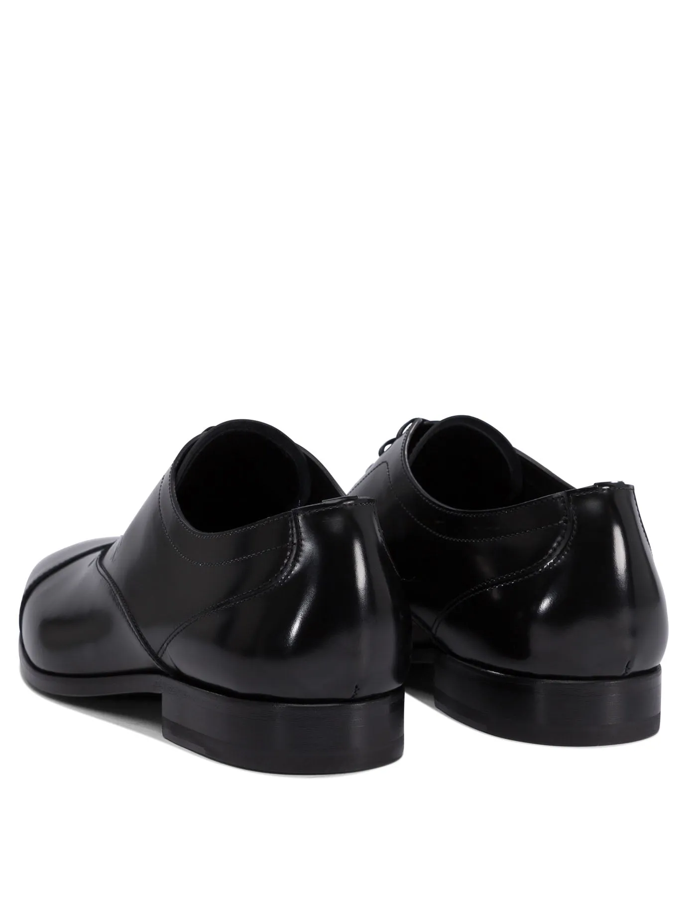Lace-Up Shoes Black sold by Wanan Luxury product image thumbnail 4