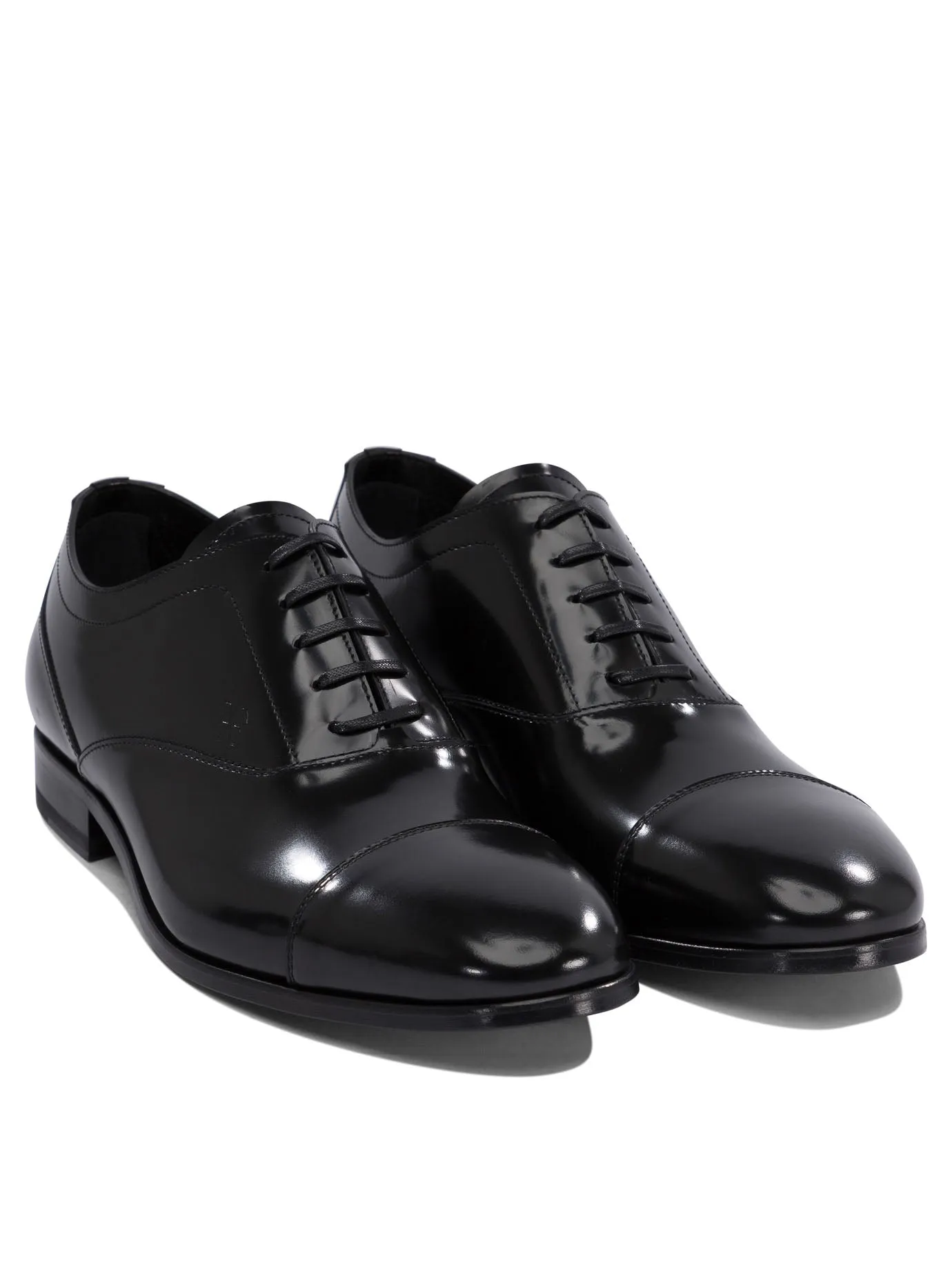 Lace-Up Shoes Black sold by Wanan Luxury product image thumbnail 2