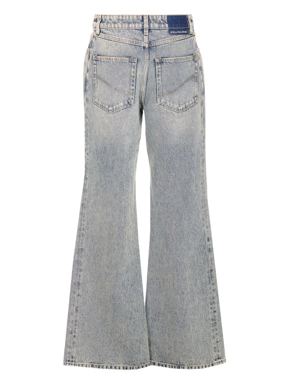 Flared Leg Denim Jeans sold by Wanan Luxury product image thumbnail 4