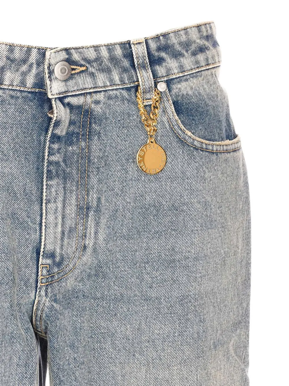 Flared Leg Denim Jeans sold by Wanan Luxury product image thumbnail 3