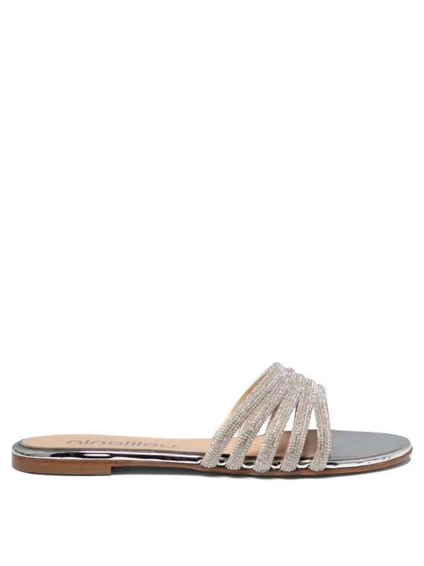 Sandals Silver sold by Wanan Luxury