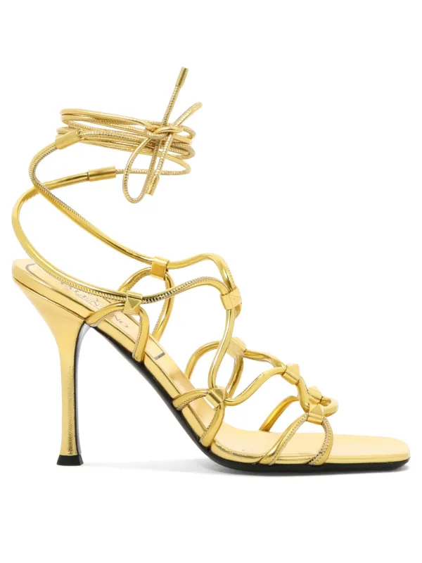 Sandals Gold sold by Wanan Luxury